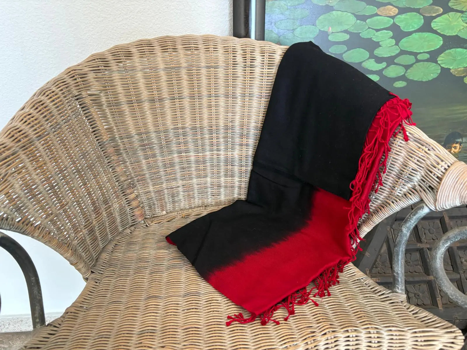 Pashminas de cashmere y seda estampadas