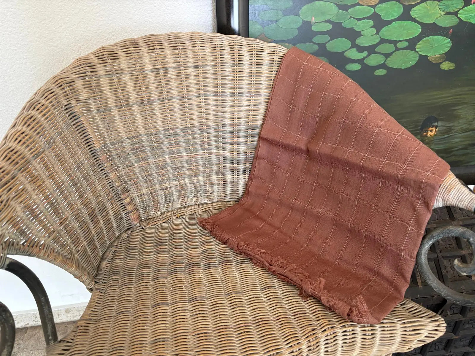 Pashminas de cashmere y seda estampadas