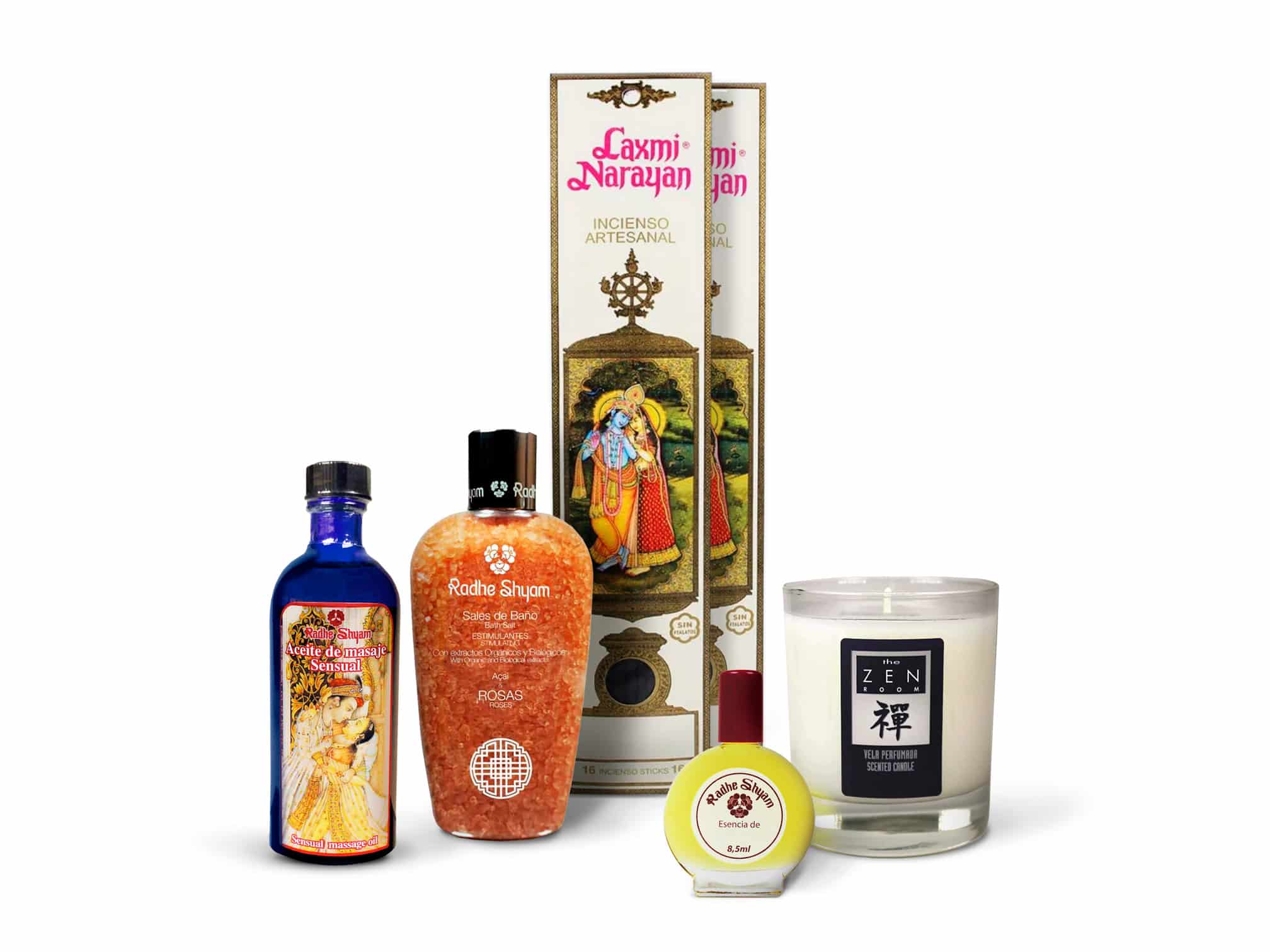 Sensual Pack con sales de baño Fast Bundle