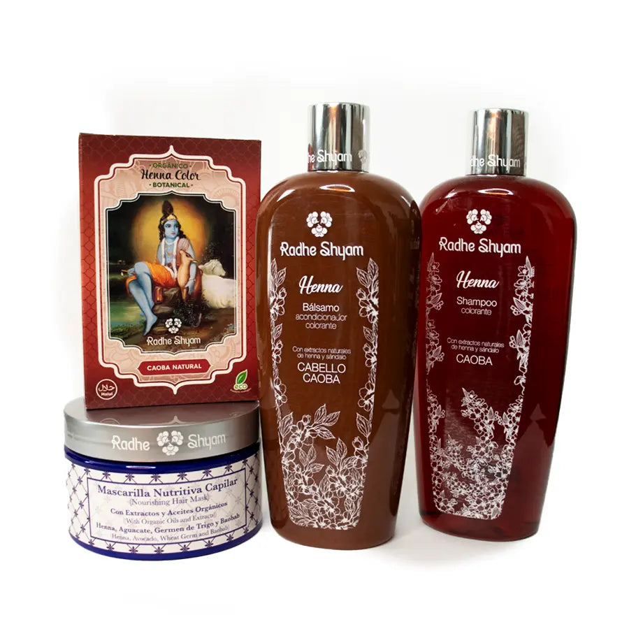 Pack color botanical caoba natural Fast Bundle