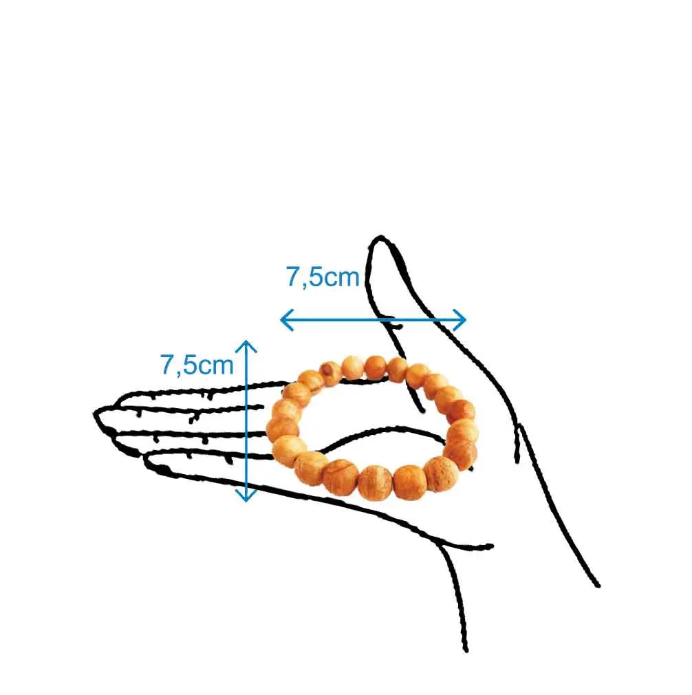 Pulsera de palo Santo Radhe Shyam