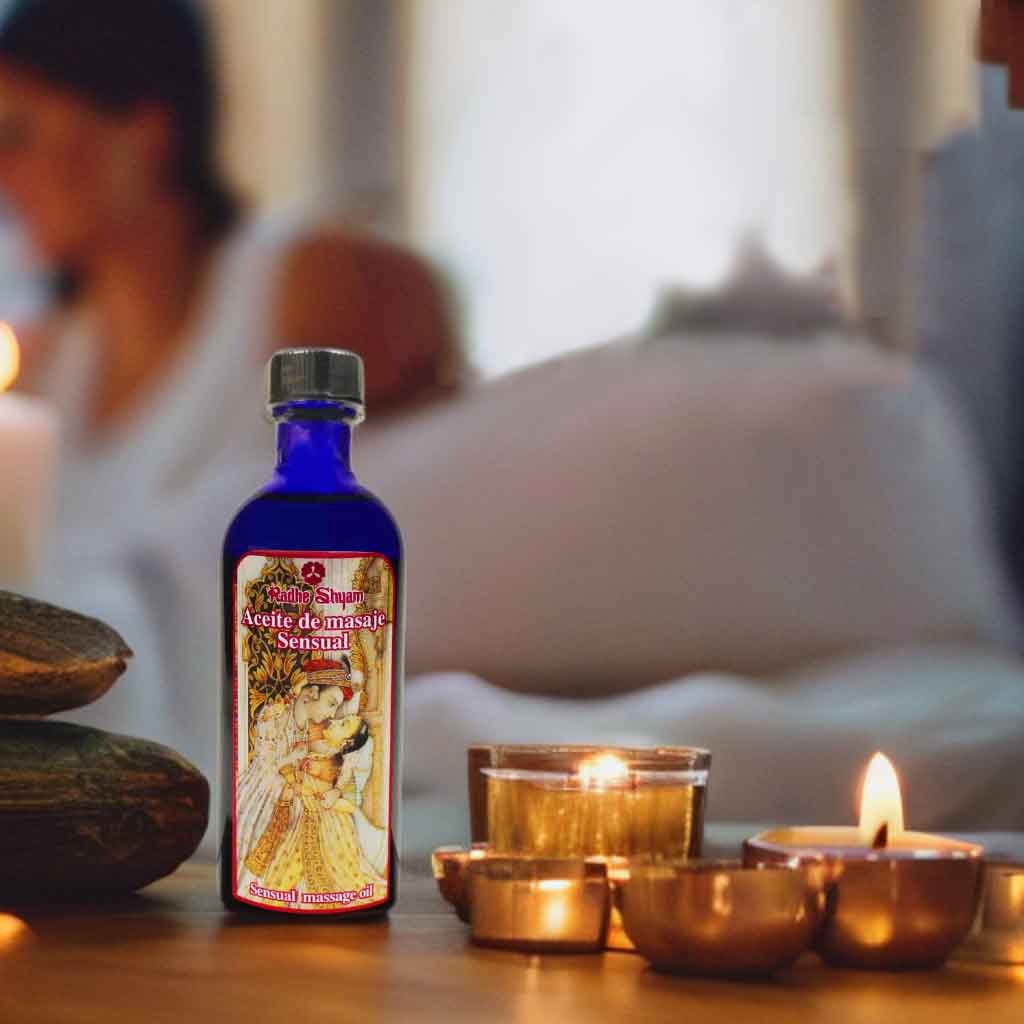 Aceite De Masaje Sensual Radhe Shyam