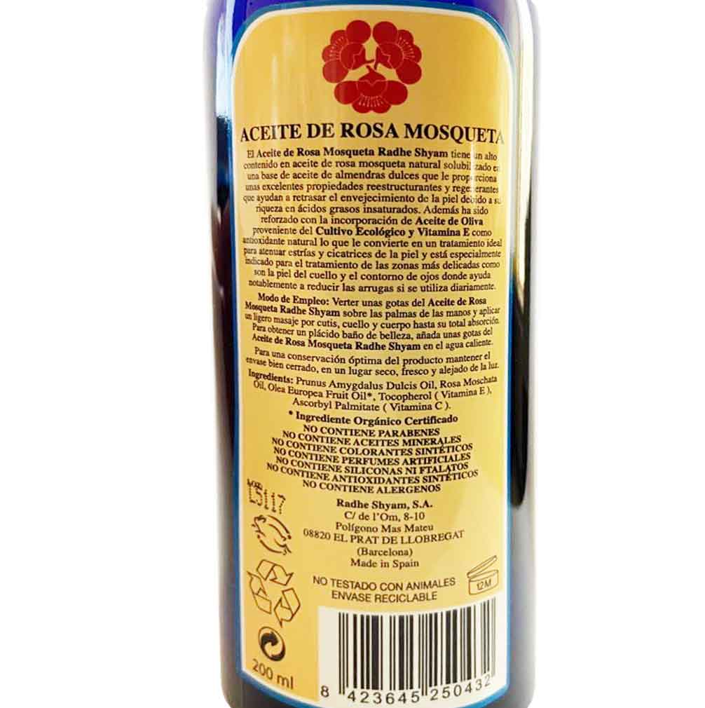 Aceite De Rosa Mosqueta Radhe Shyam