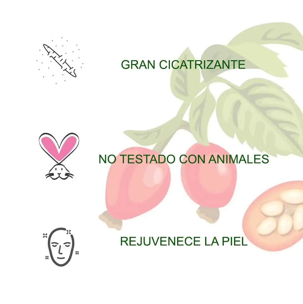 Aceite De Rosa Mosqueta Radhe Shyam