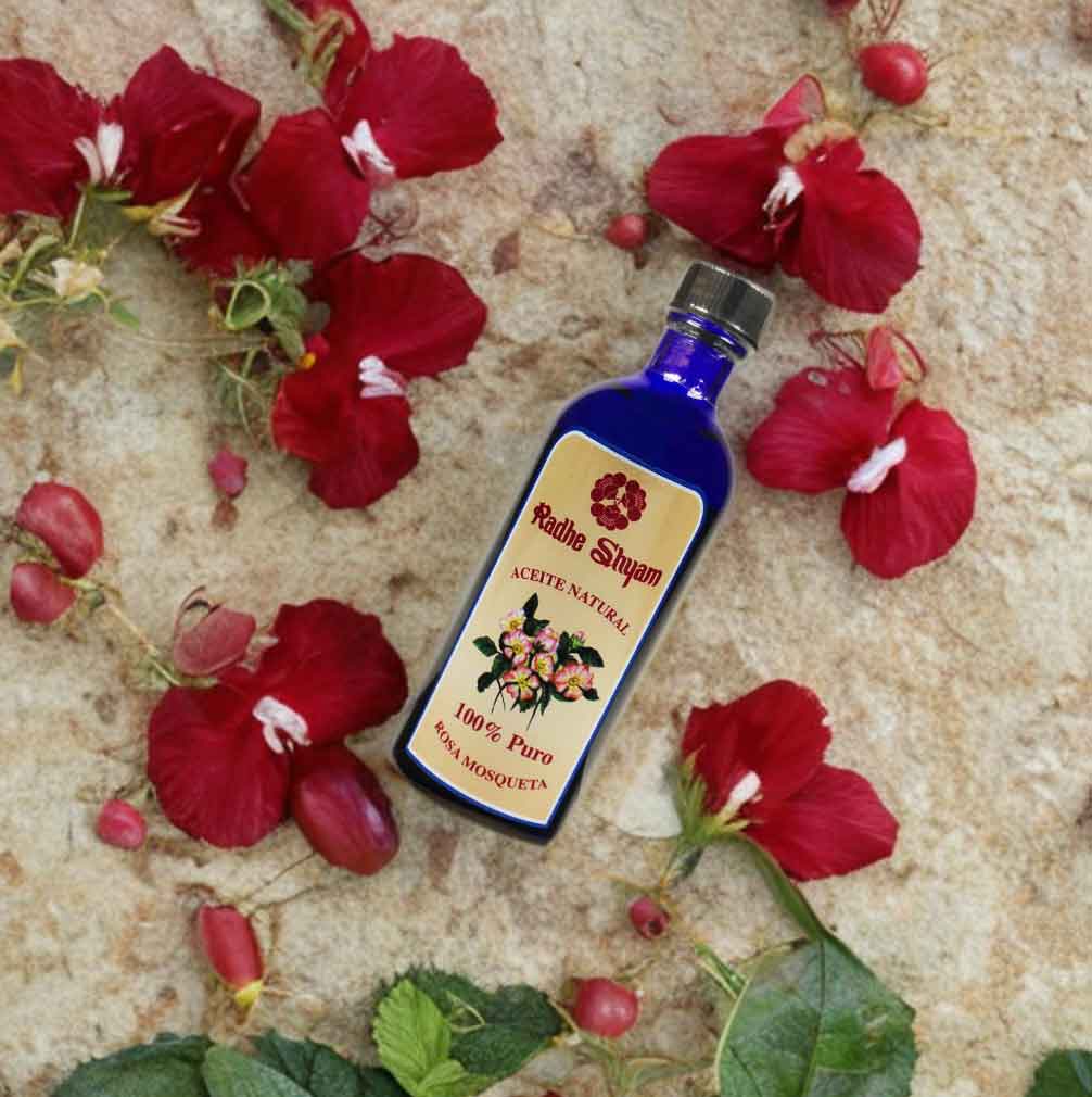 Aceite De Rosa Mosqueta Puro Radhe Shyam