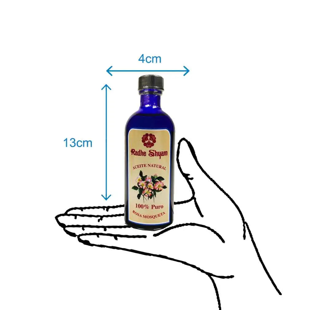 Aceite De Rosa Mosqueta Puro Radhe Shyam