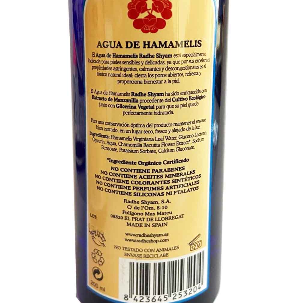 Agua De Hamamelis Radhe Shyam