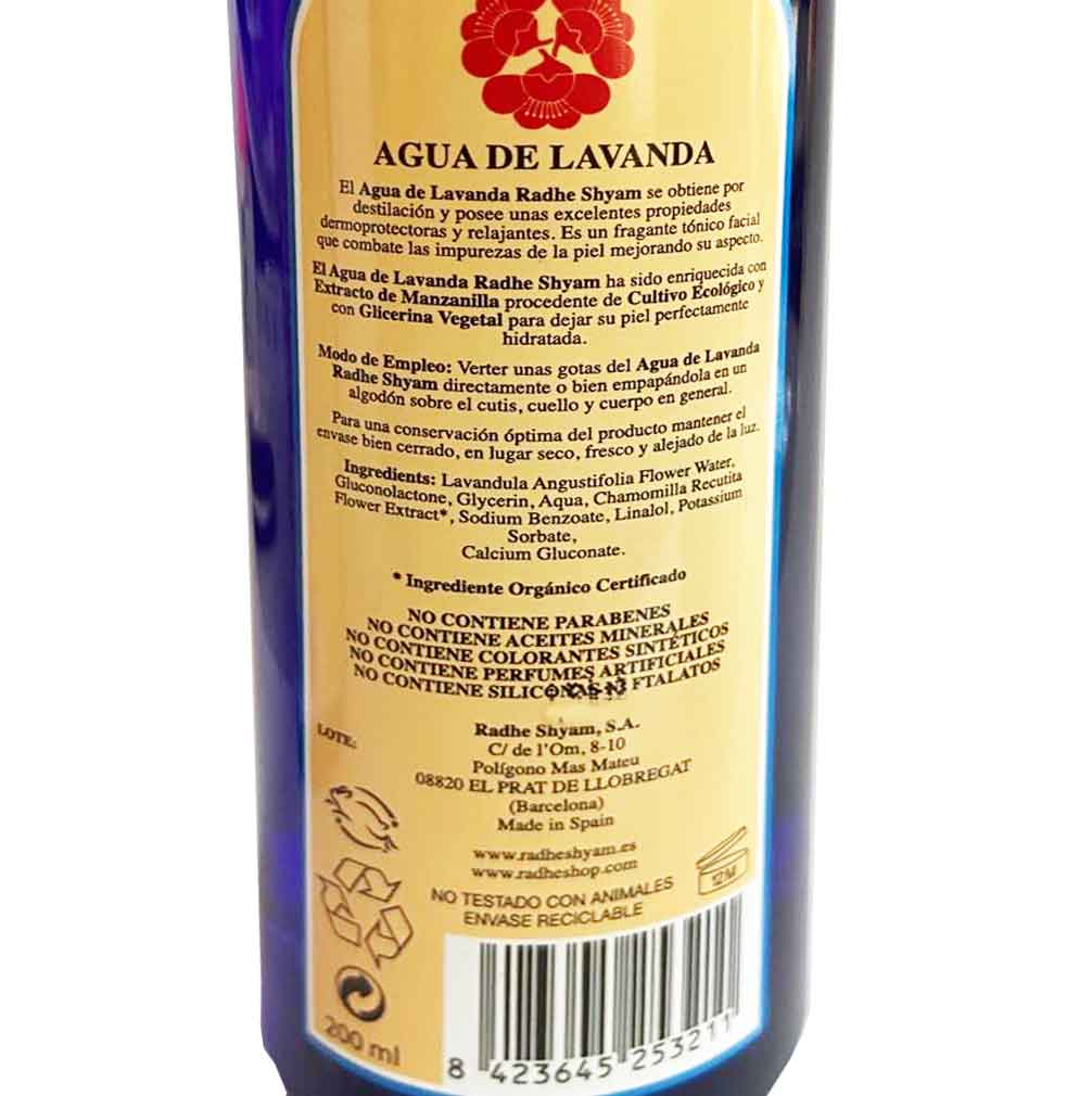 Agua De Lavanda Radhe Shyam