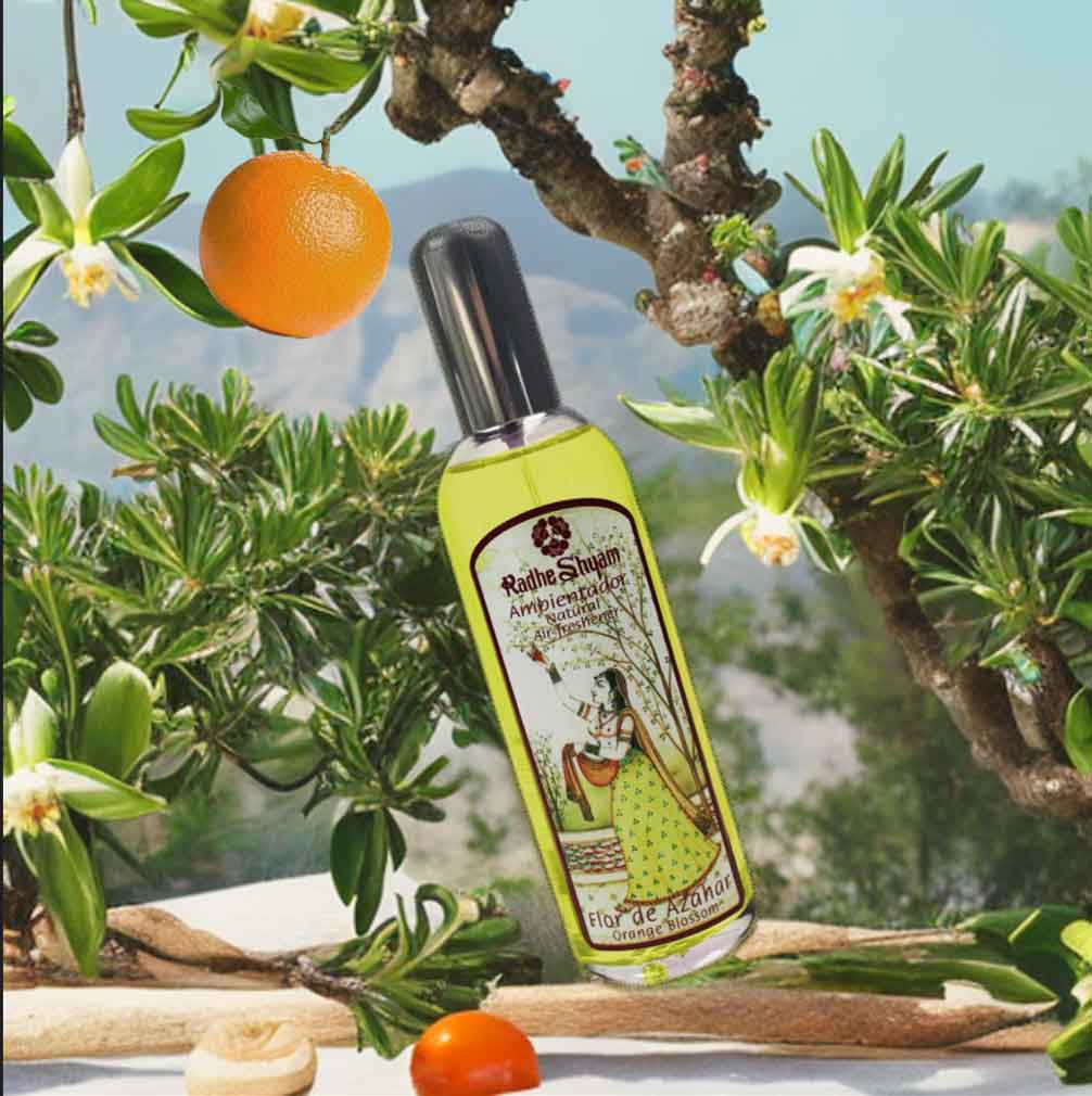 Ambientador Líquido Natural Radhe Shyam - Flor De Azahar Radhe Shyam