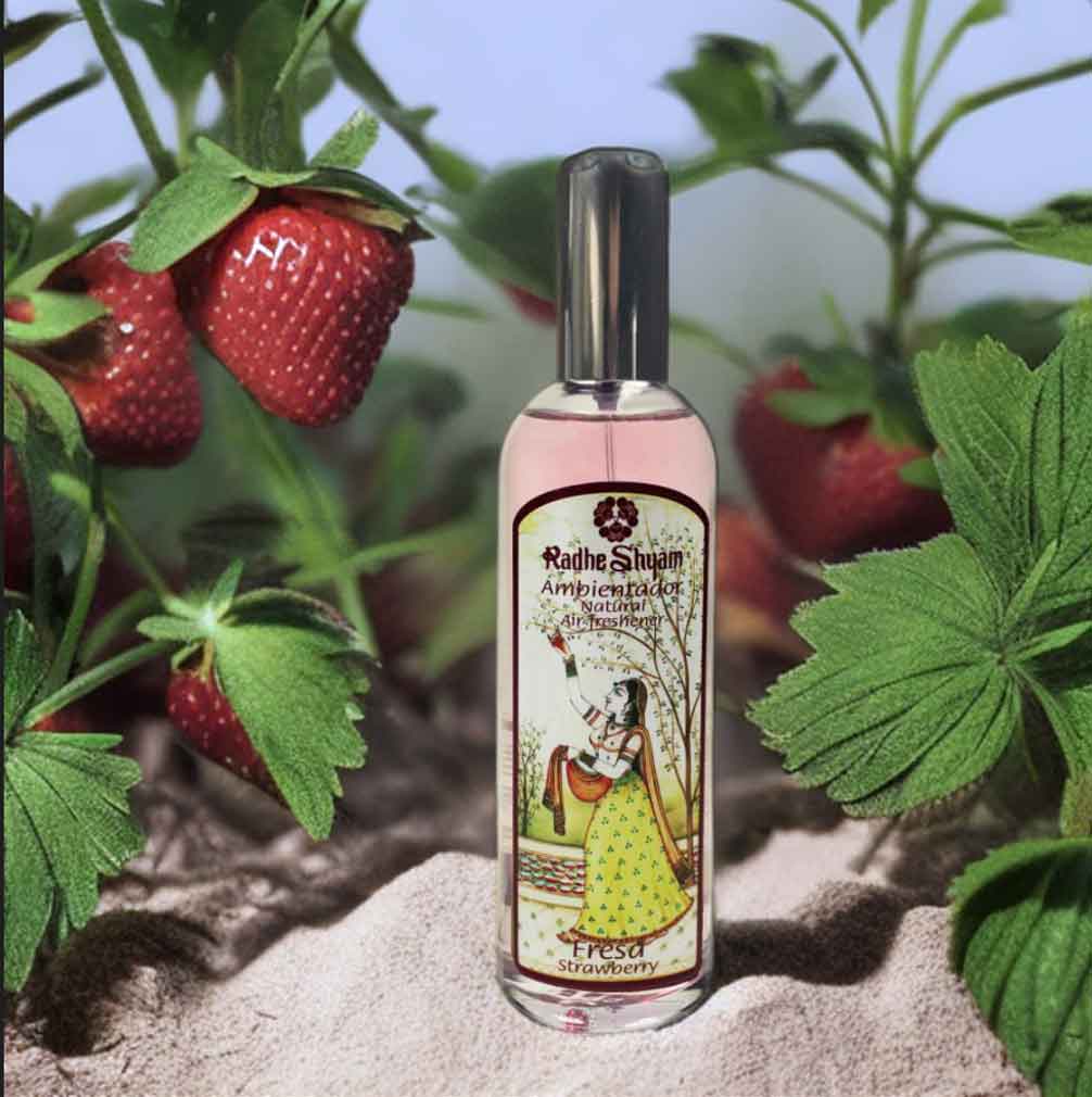 Ambientador Líquido Natural Radhe Shyam - Fresa Radhe Shyam