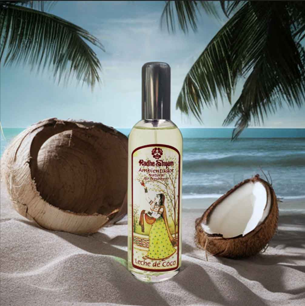 Ambientador Líquido Natural Radhe Shyam - Leche De Coco Radhe Shyam