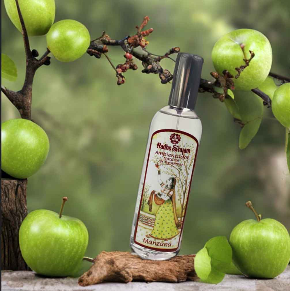 Ambientador Líquido Natural Radhe Shyam - Manzana Radhe Shyam