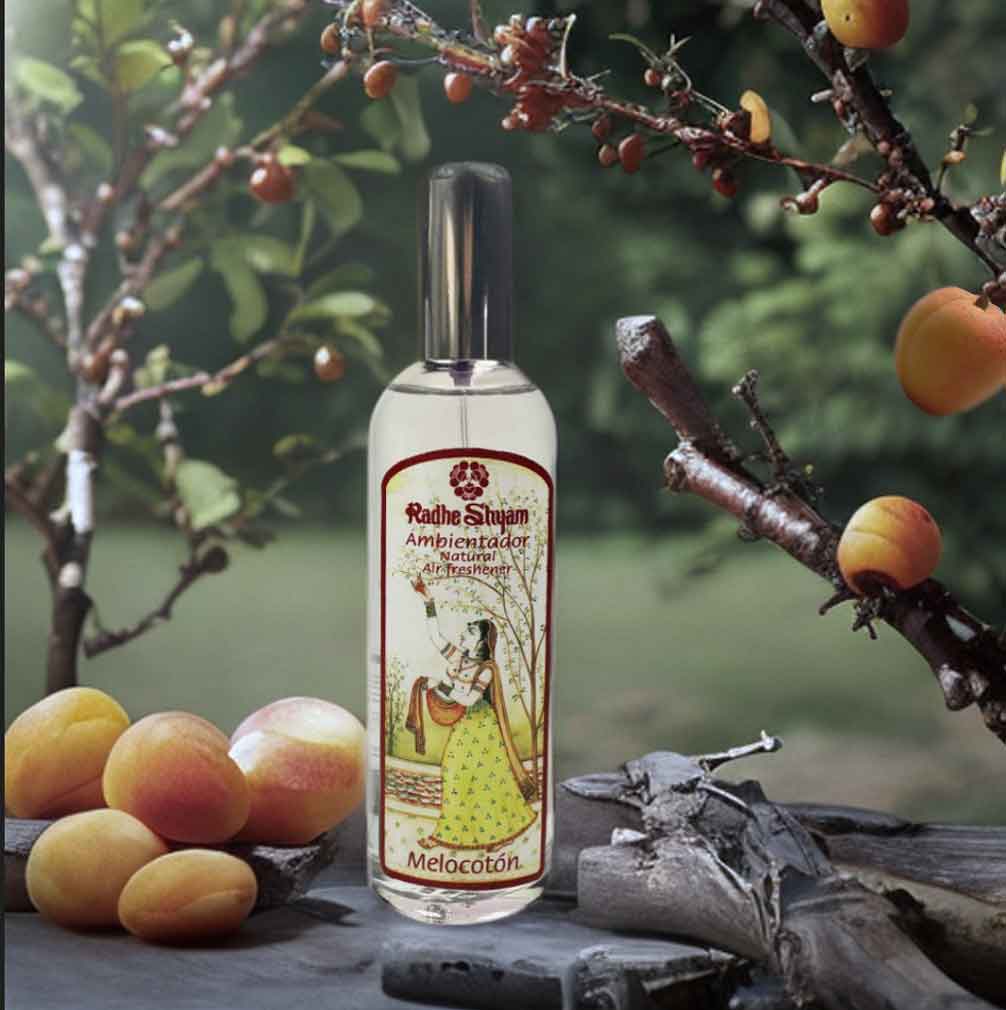 Ambientador Líquido Natural Radhe Shyam - Melocoton Radhe Shyam
