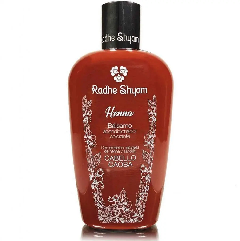 Balsamo Henna Color Caoba 250 Cc Y 400 Cc Radhe Shyam