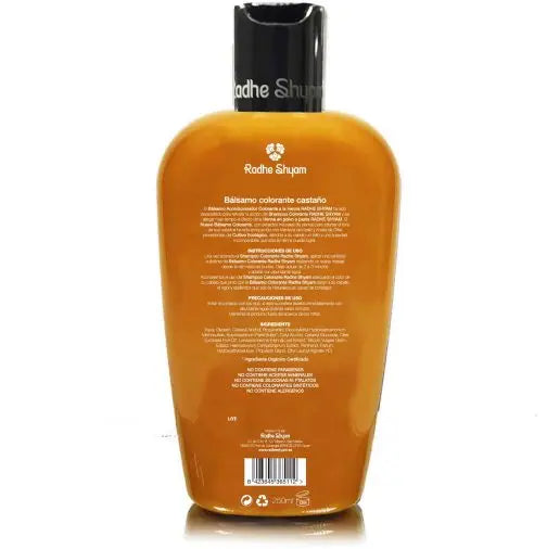Balsamo Henna Color Castaño 250 Cc Y 400 Cc Radhe Shyam