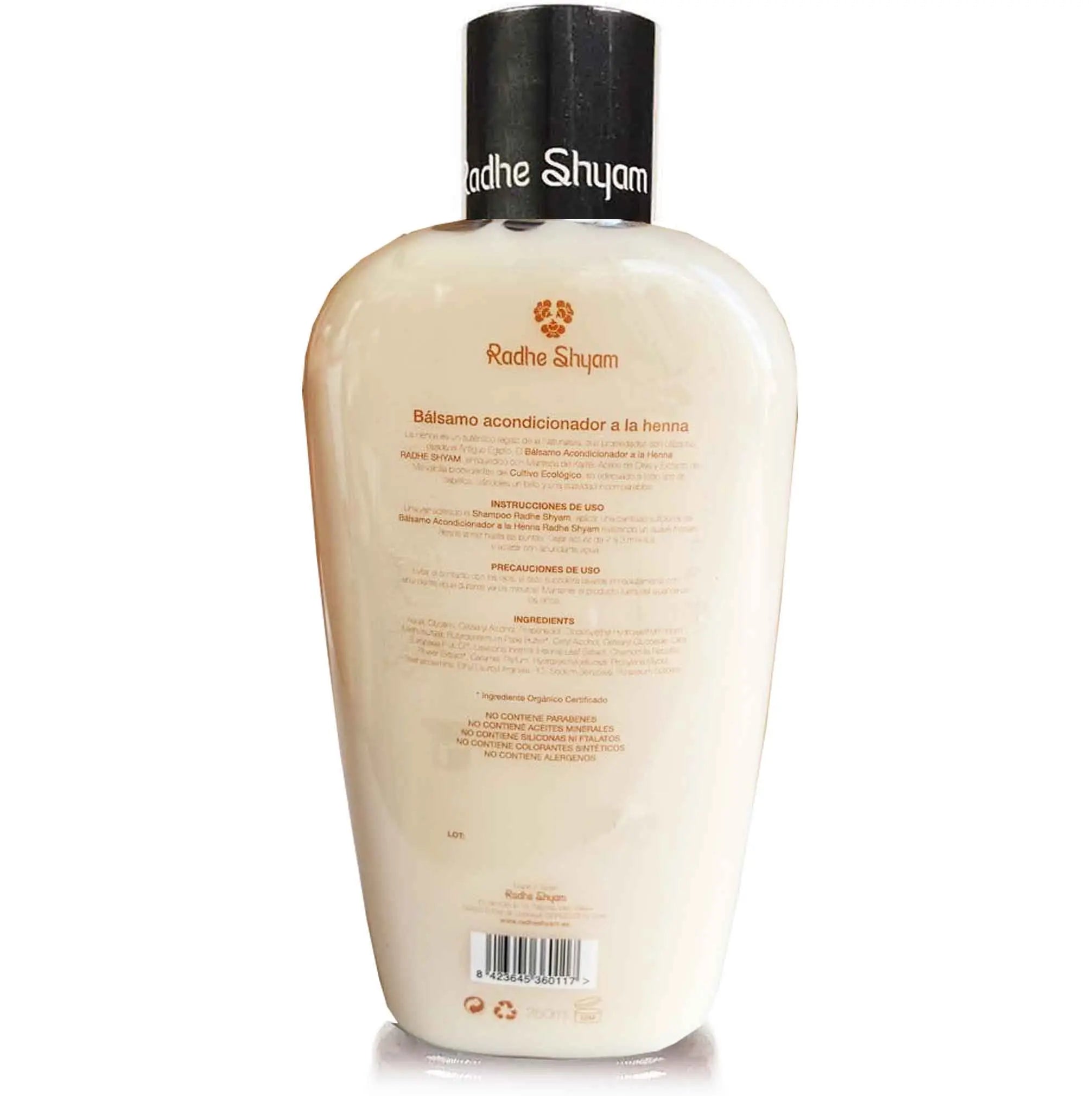 Bálsamo Suavizante Henna 250 Cc Y 400 Cc Radhe Shyam