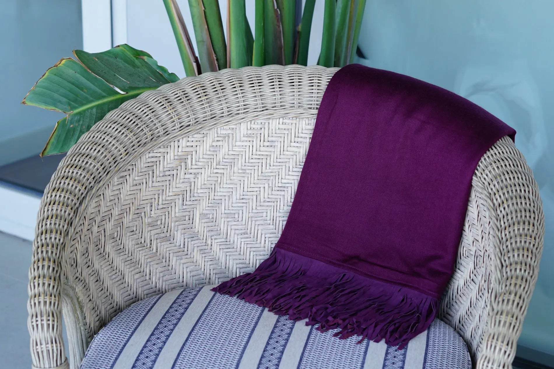 Pashmina de cashmere y seda Radhe Shyam test