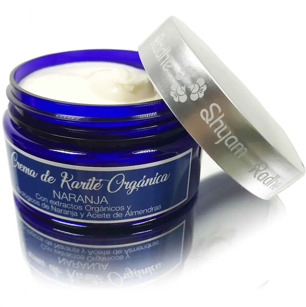 Crema De Karité Orgánica Aroma Naranja Radhe Shyam