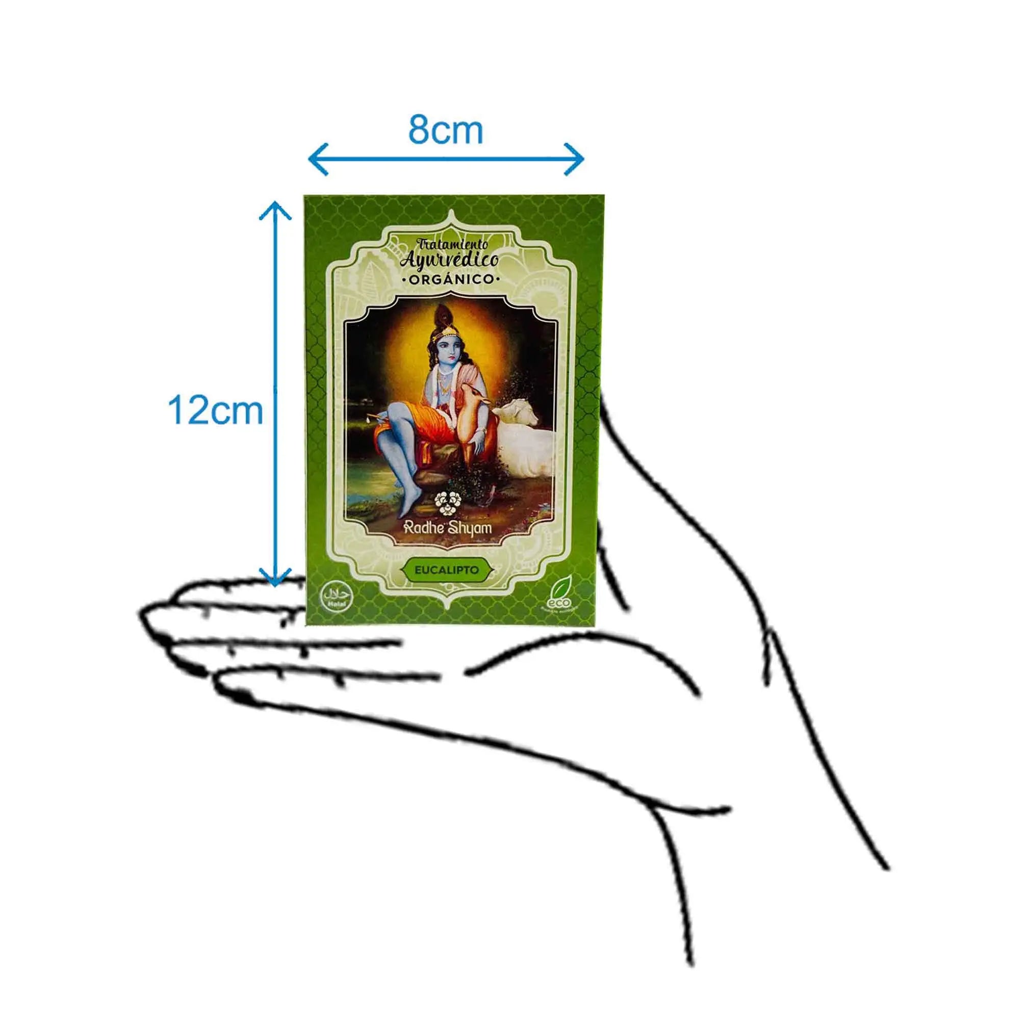 Eucalyptus Tratamiento Capilar Natural Radhe Shyam