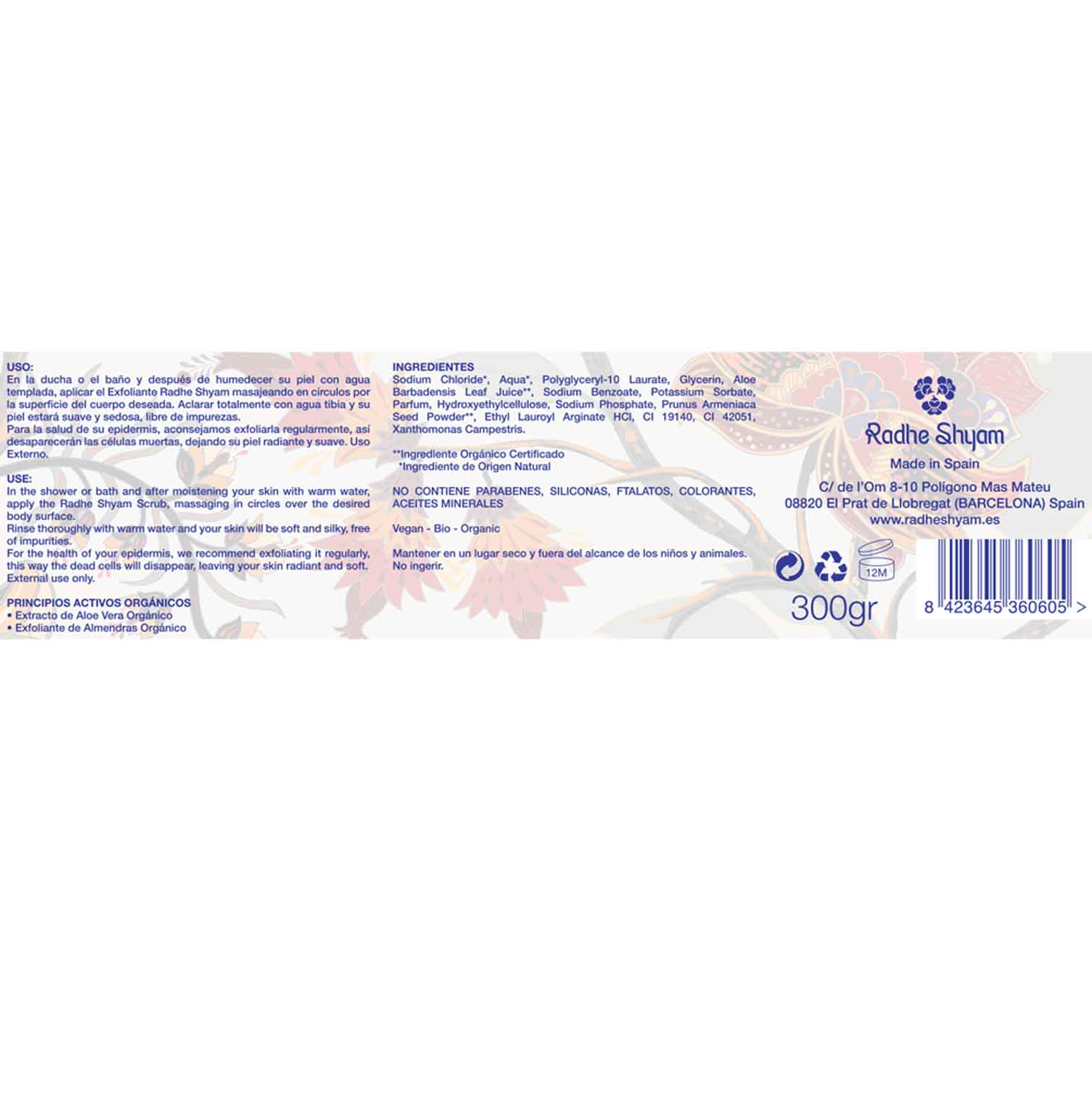 Exfoliante De Sal Marina De Higuera Radhe Shyam