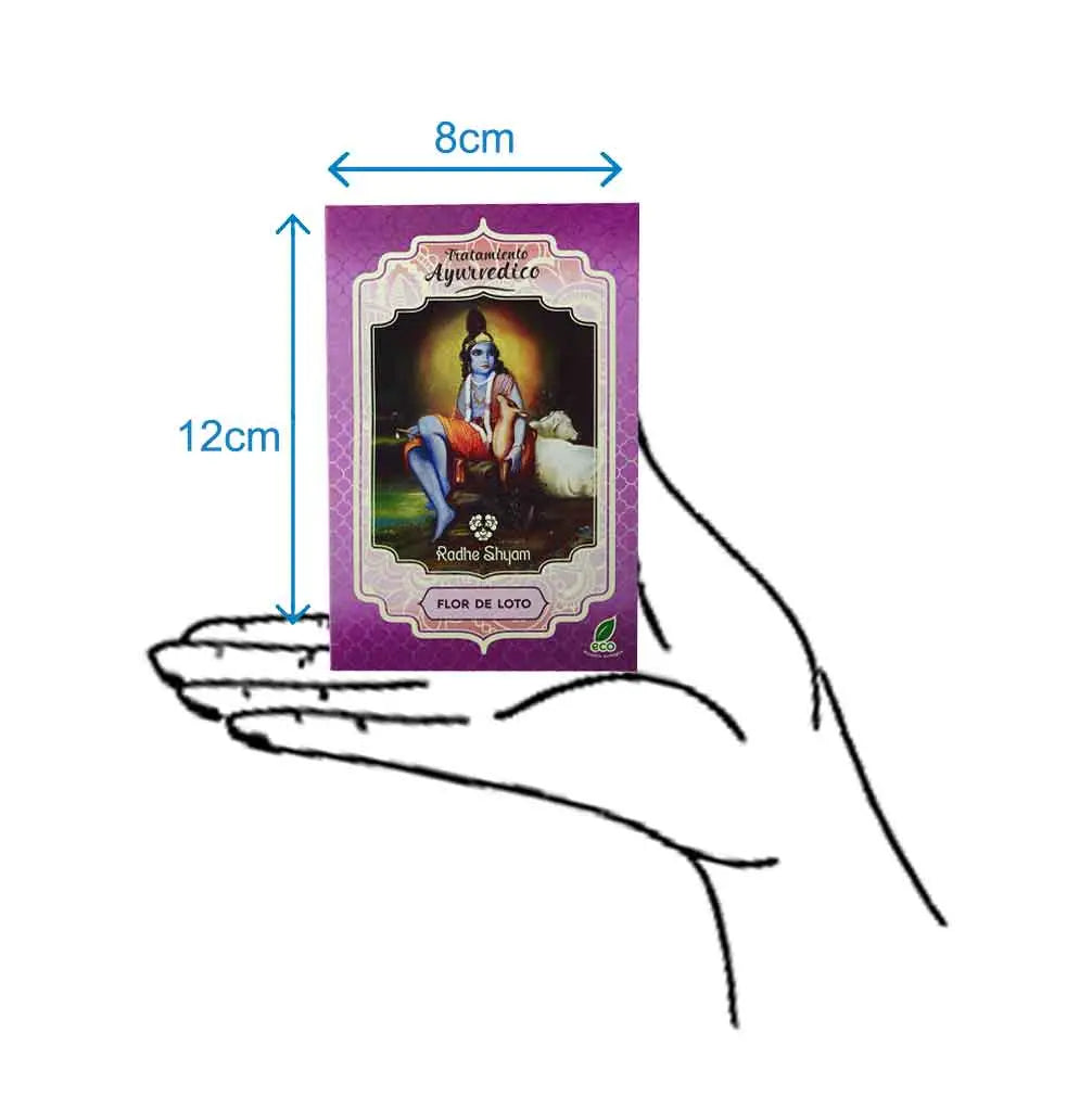 Flores De Loto Tratamiento Capilar Natural Radhe Shyam