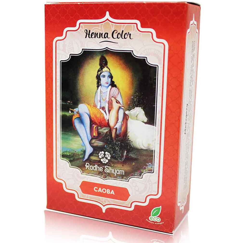 Henna Radhe Caoba Polvo Radhe Shyam