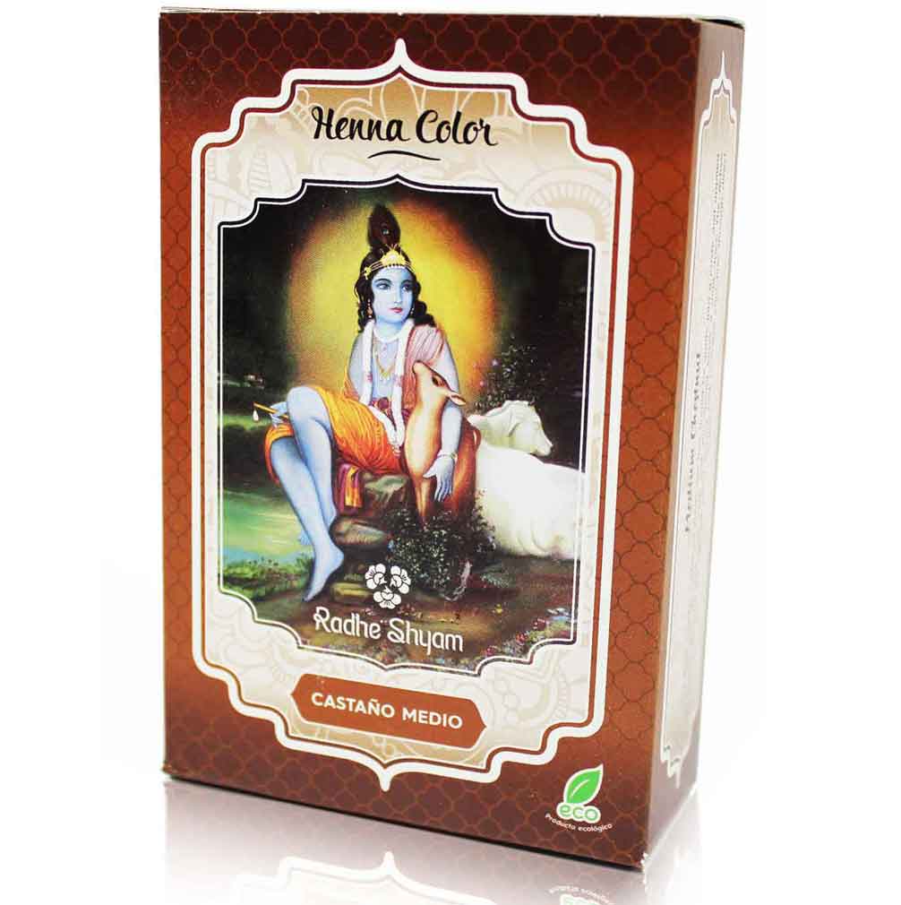 Henna Radhe Castaño Medio Polvo Radhe Shyam