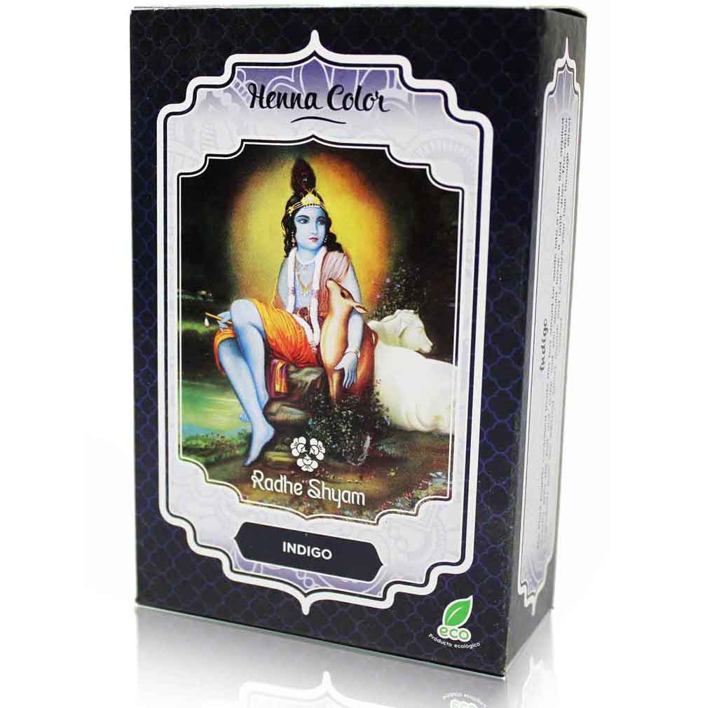 Henna Radhe Indigo Polvo Radhe Shyam