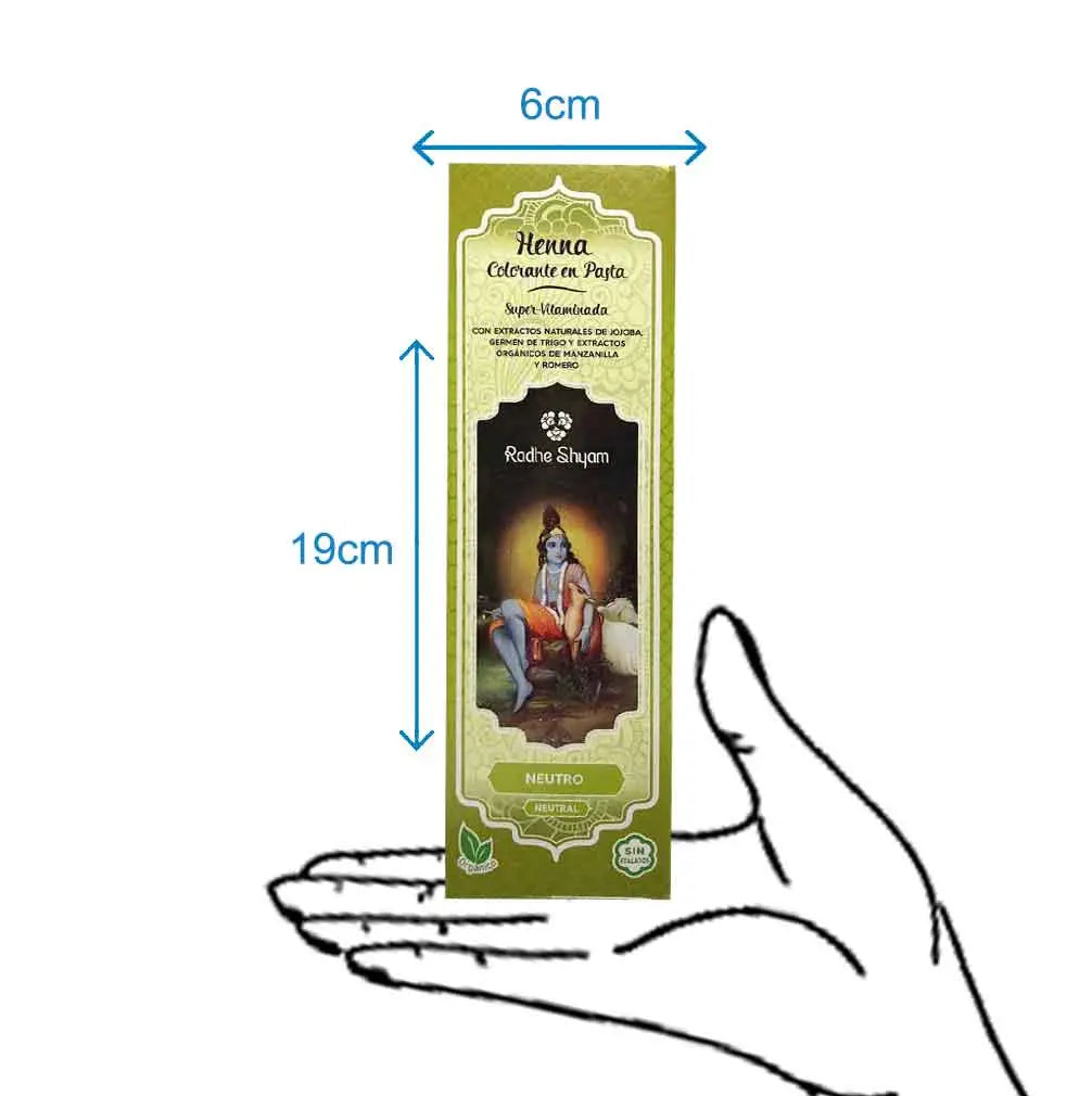 Henna Radhe Neutro Pasta Radhe Shyam