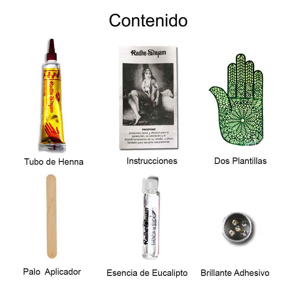 Henna Tatuaje Pasta Radhe Shyam