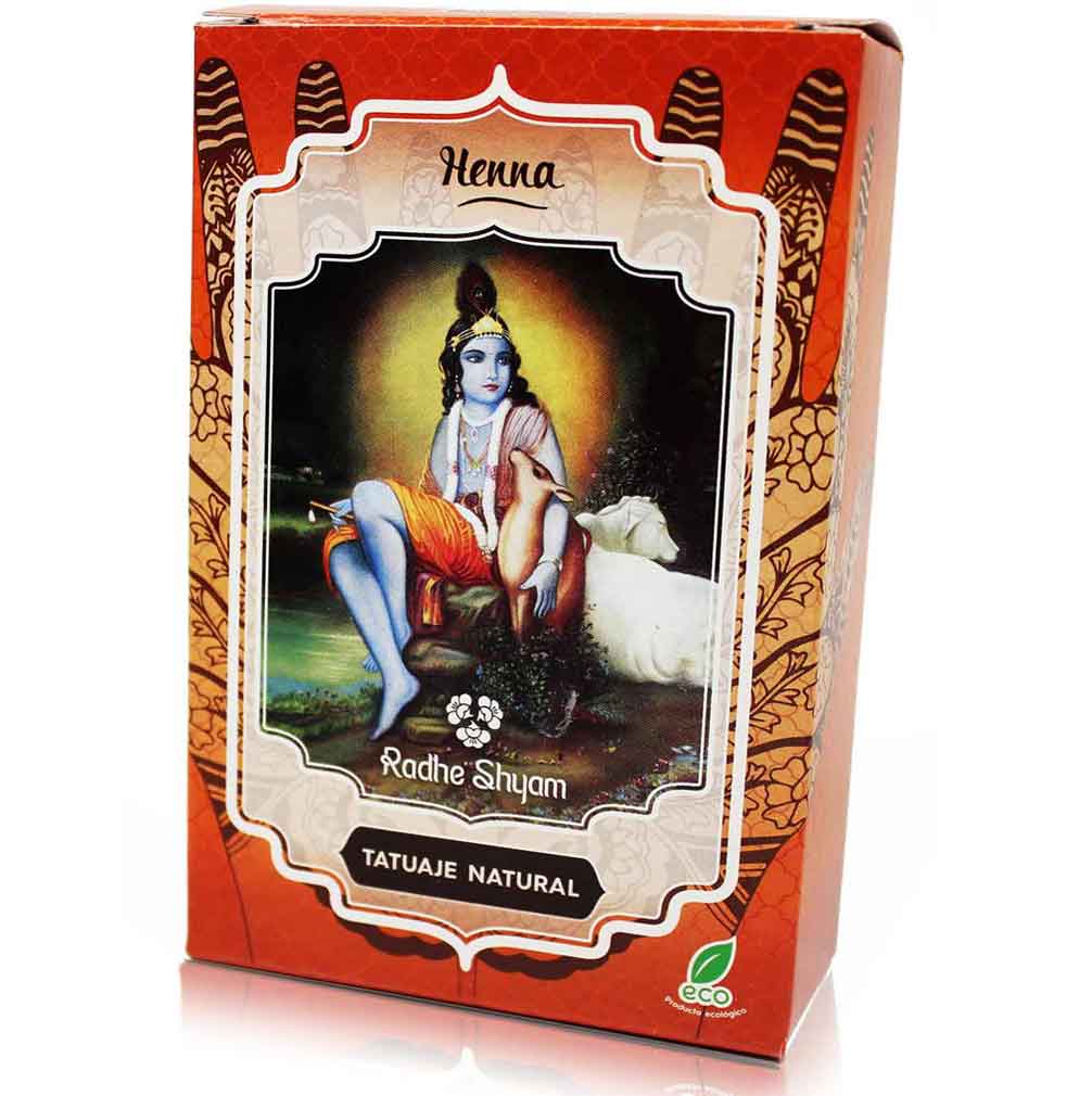 Henna Tatuaje Polvo Radhe Shyam