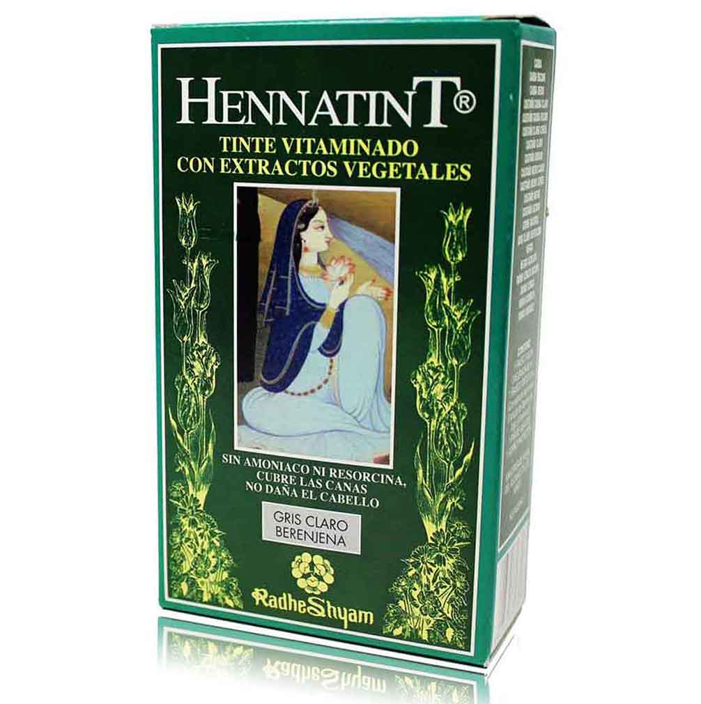 Hennatint Gris Claro Berenjena Radhe Shyam