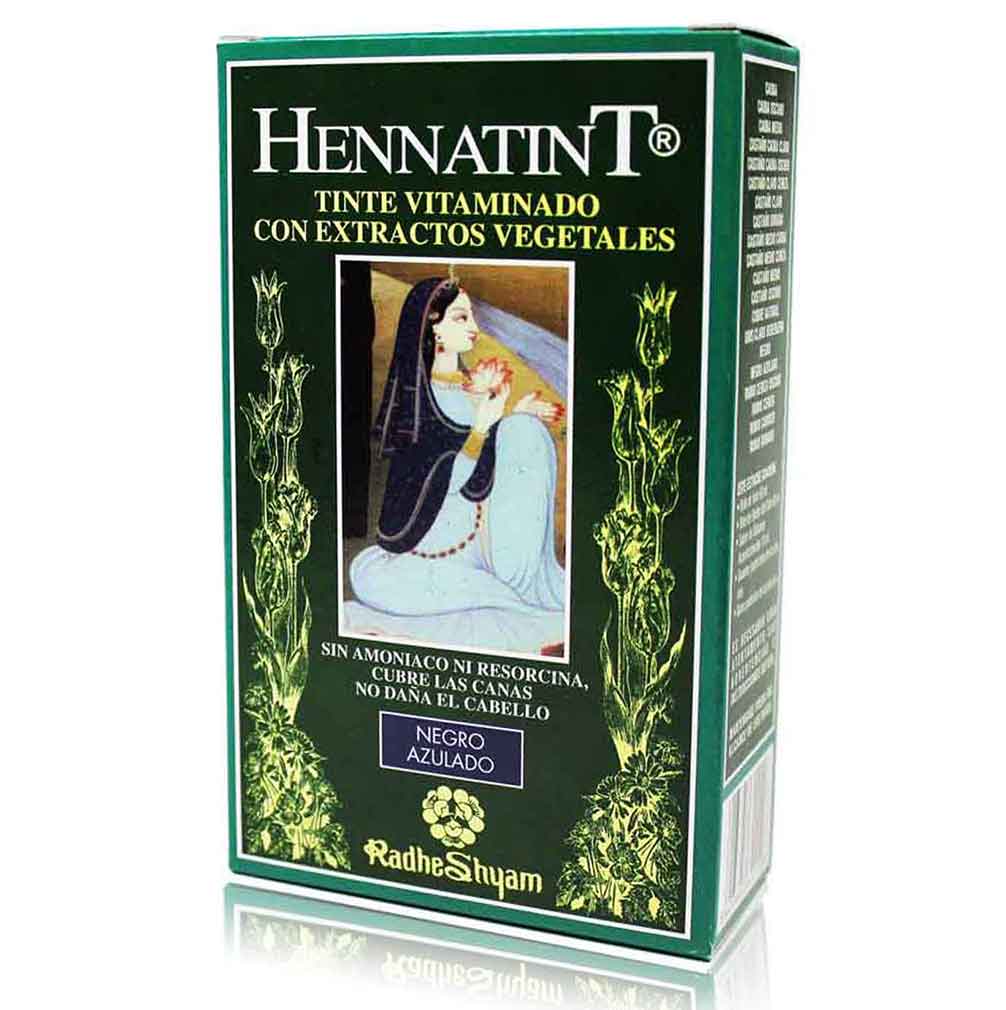 Hennatint Negro Azulado Radhe Shyam