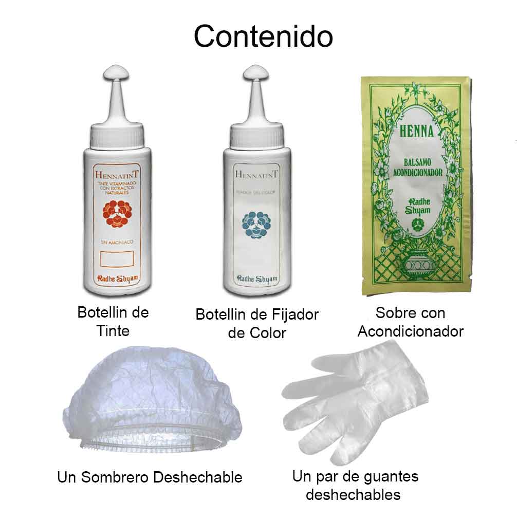 Hennatint Rubio Cobrizo Radhe Shyam