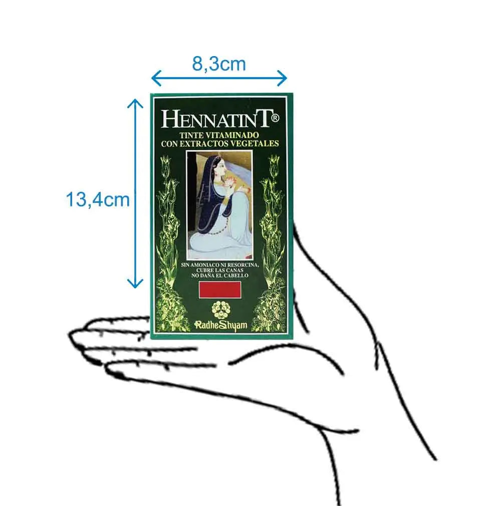 Hennatint Rubio Cobrizo Radhe Shyam