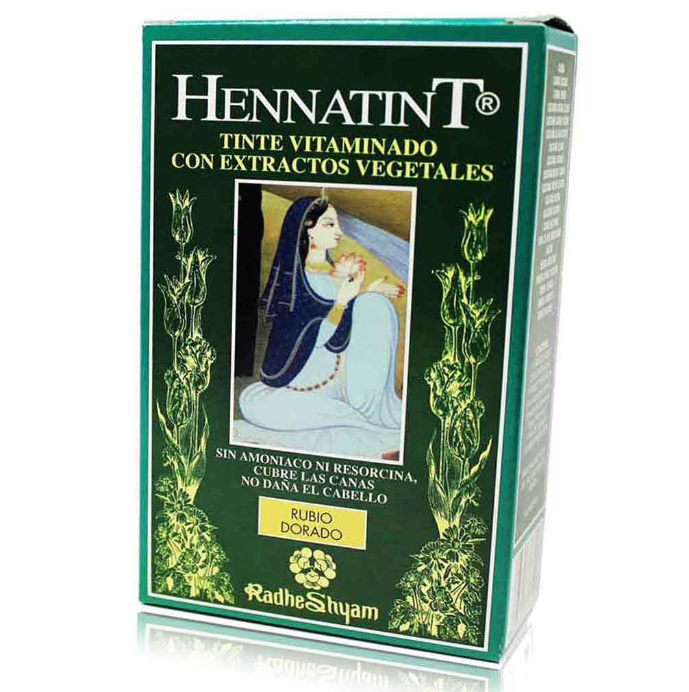 Hennatint Rubio Dorado Radhe Shyam