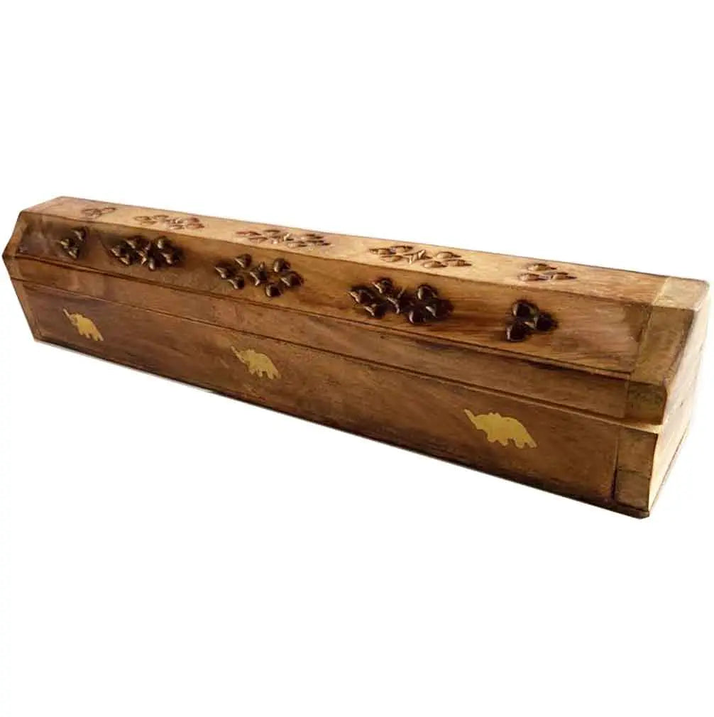 Incensario Caja Baul Clarita Elefante 302 Radhe Shyam
