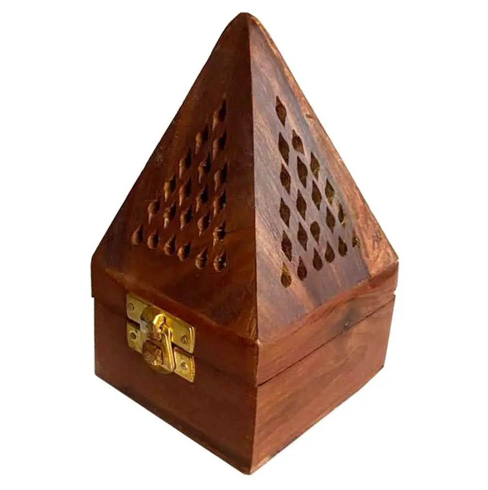 Incensario Madera Cierre 421 Radhe Shyam