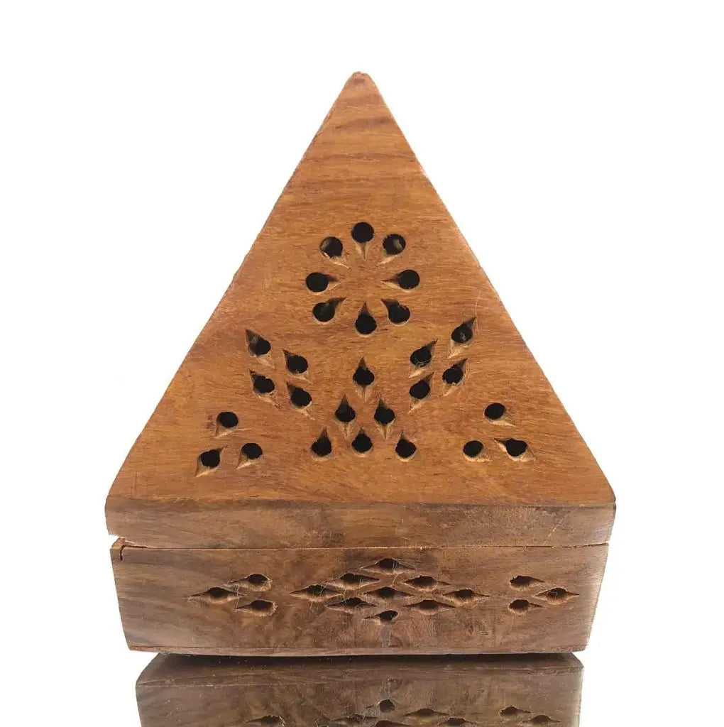 Incensario Madera Piramide Cb-5644 Radhe Shyam
