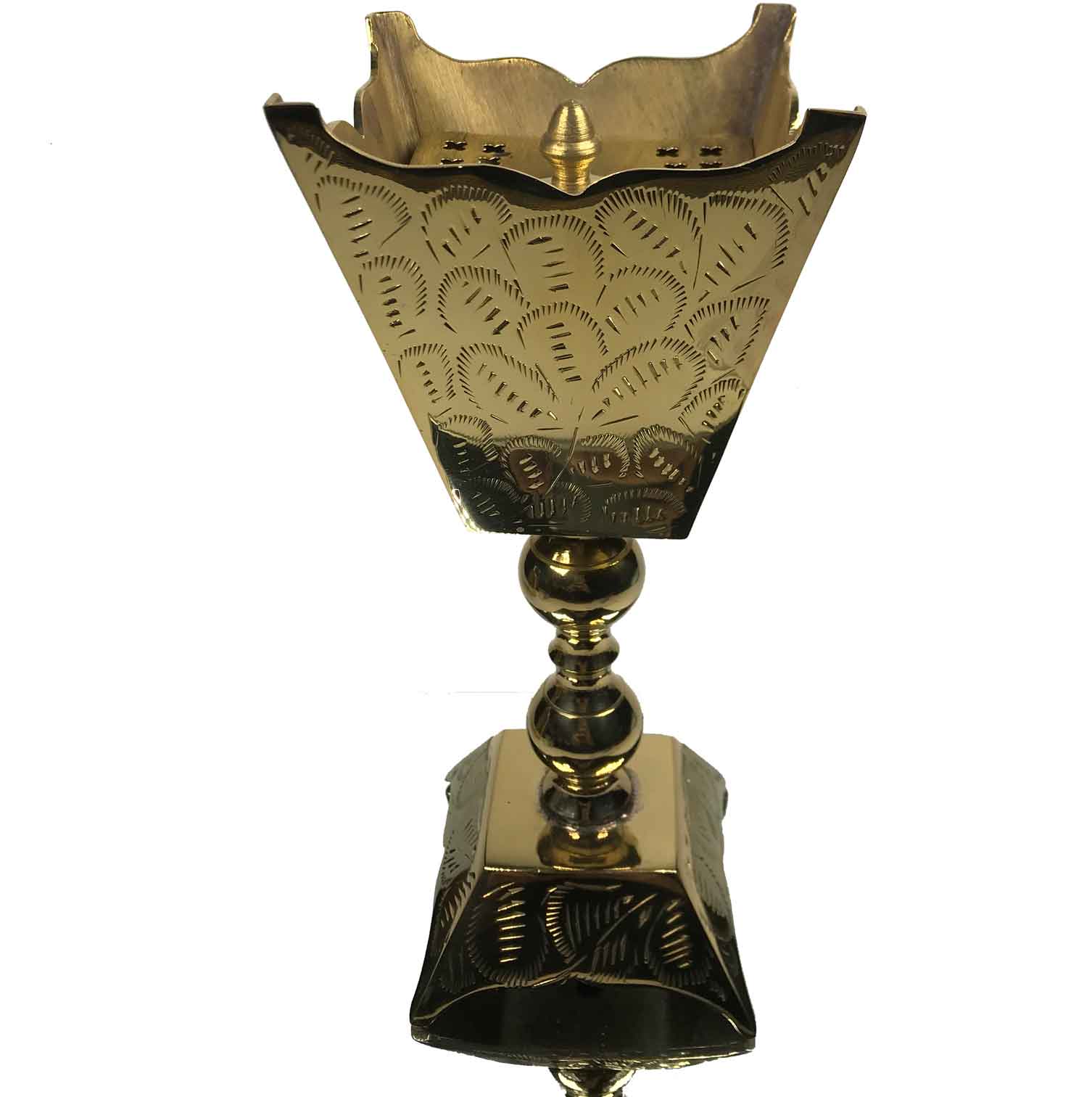 Incensario Metálico Arabic Grande (4004) Radhe Shyam