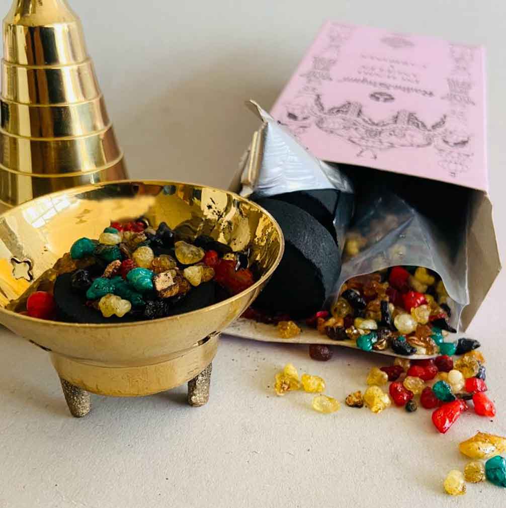 Incienso Angeles Y Carbones Radhe Shyam