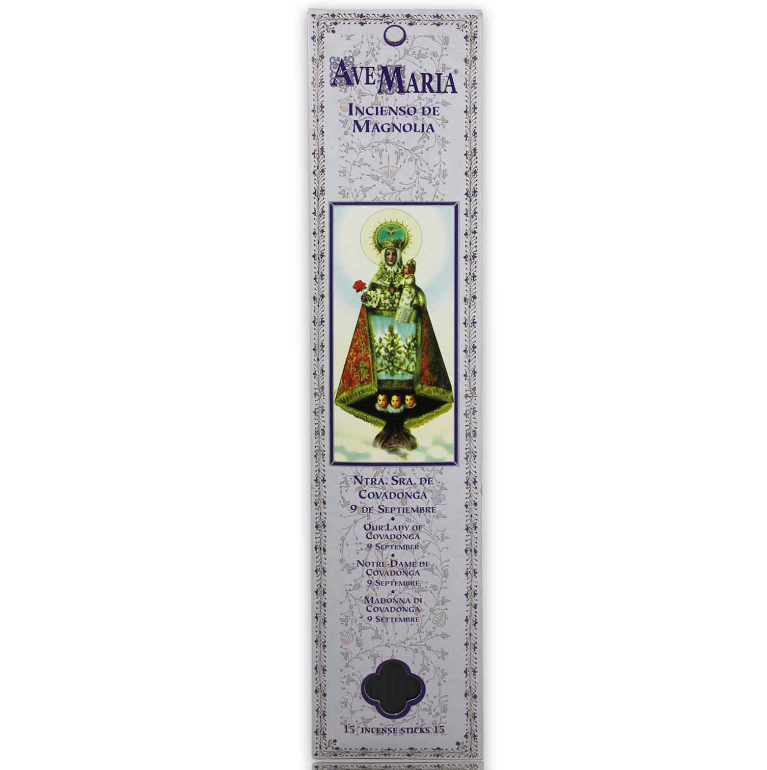 Incienso Ave Maria Stick Magnolia - Nuestra Señora de Covadonga Ave Maria