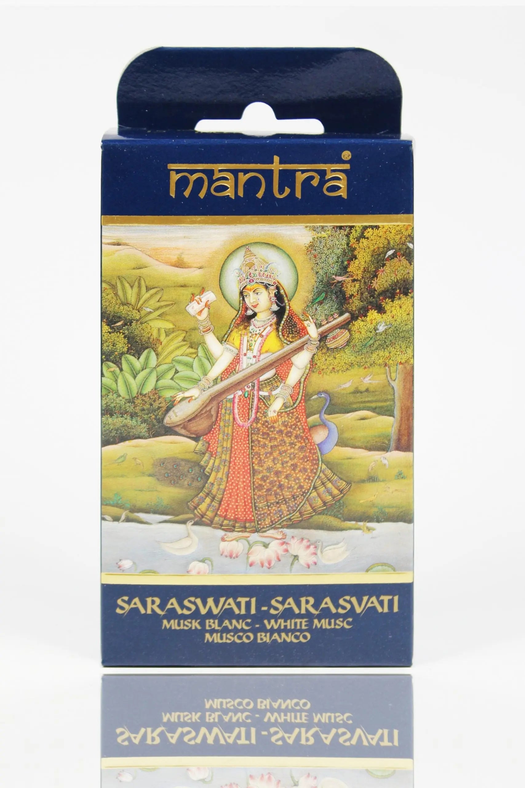 Incienso Conos Mantra Sarasvati-Musk Blanc Mantra