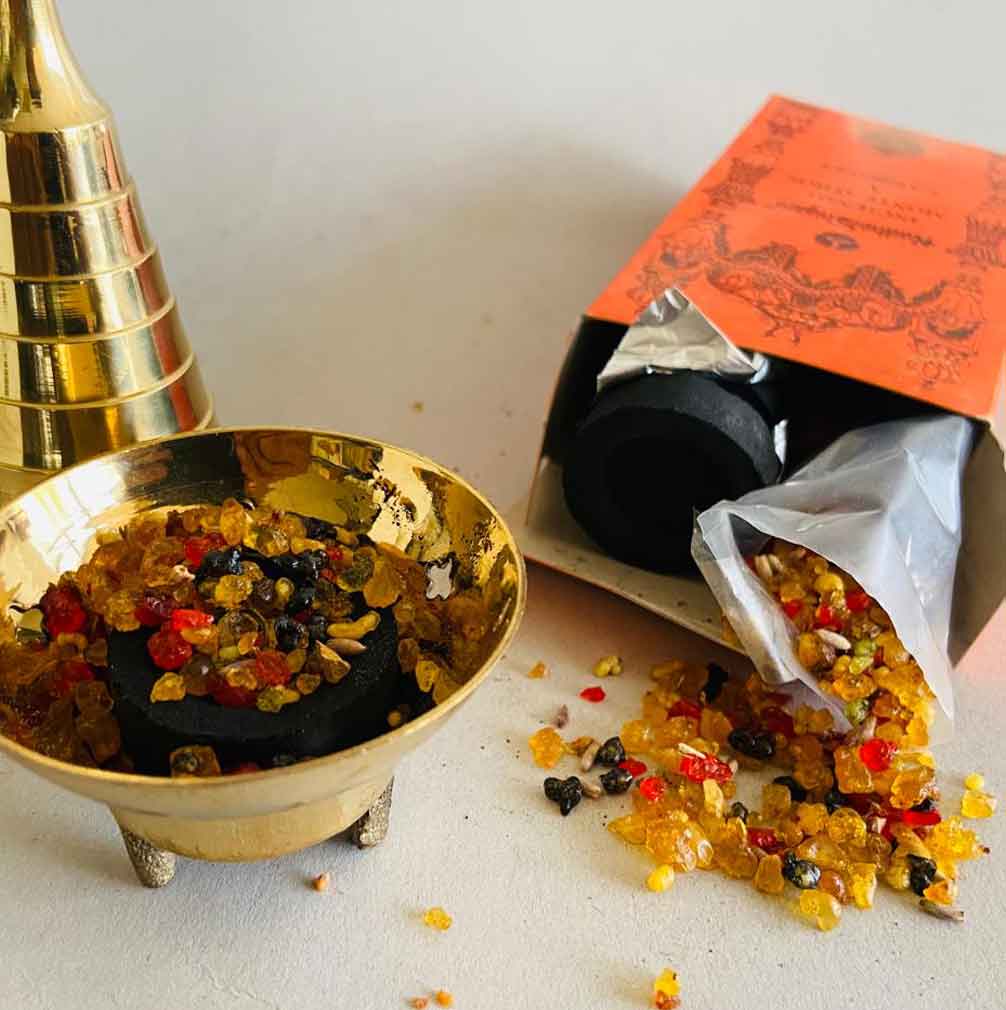 Incienso Monte Athos Y Carbones Radhe Shyam