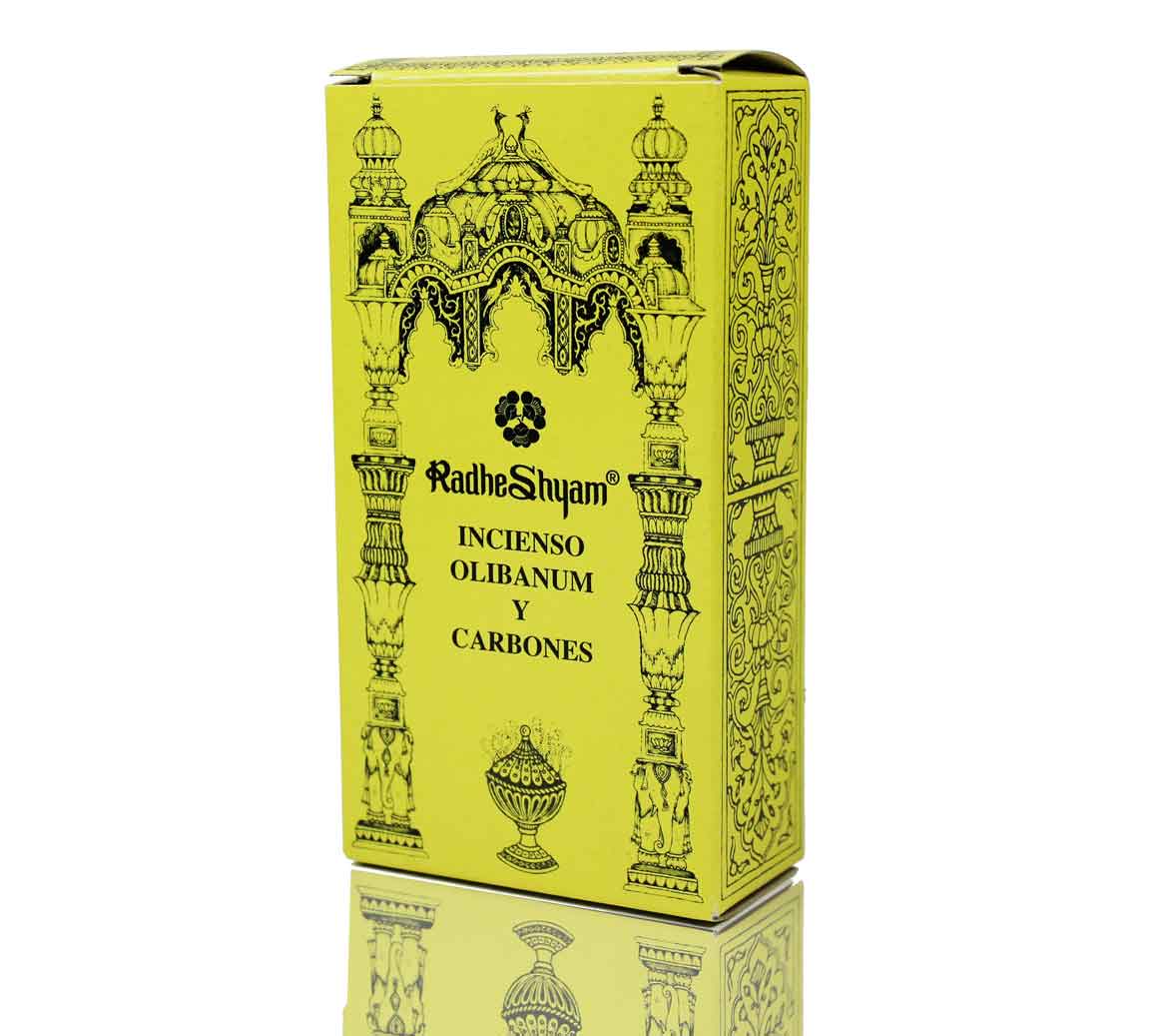 Incienso Olibanum Y Carbones Radhe Shyam