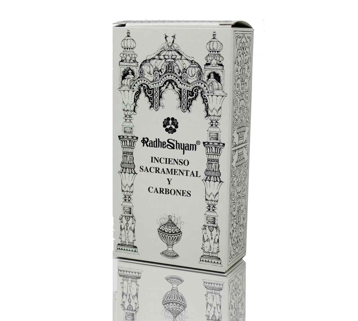 Incienso Sacramental Y Carbones Radhe Shyam