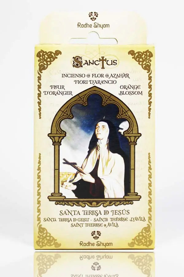 Incienso Sanctus Cono Flor Azahar-Santa Teresa De Jesus Sanctus