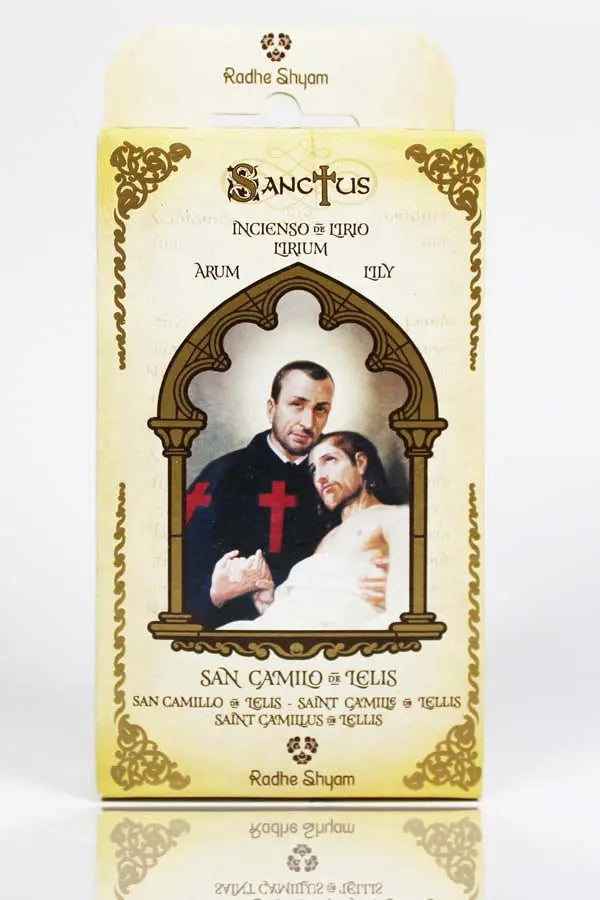 Incienso Sanctus Cono Lirio-San Camilo De Lelis Sanctus
