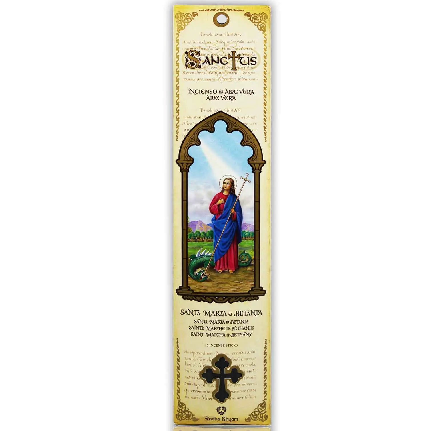 Incienso Sanctus Stick Aloe Vera-Santa Marta De Betania Sanctus