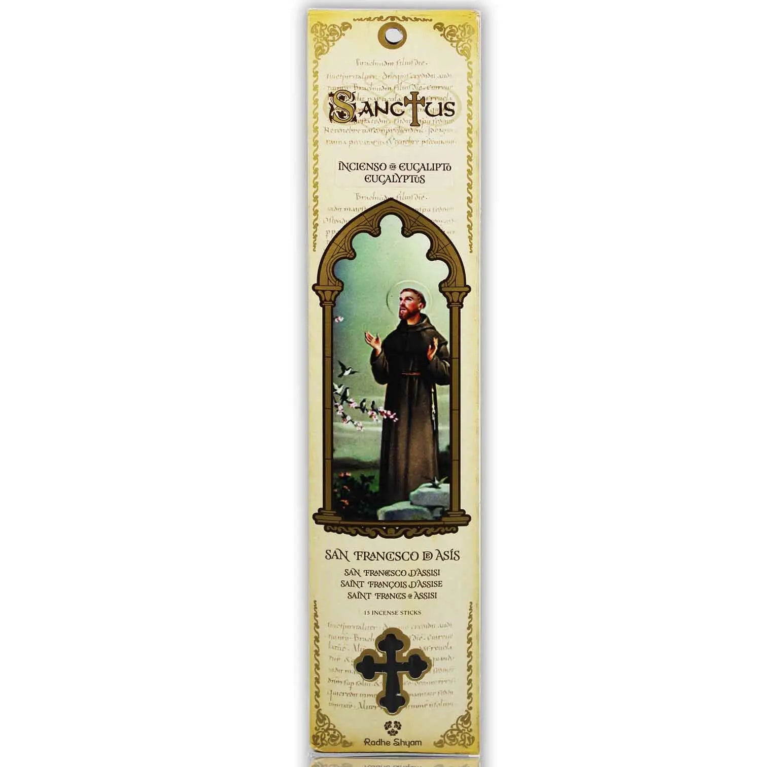 Incienso Sanctus Stick Eucalipto - San Francisco De Asis Sanctus